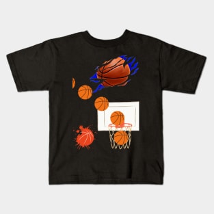 BASKET BALL Kids T-Shirt